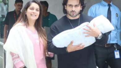 Dipika Kakar, Shoaib Ibrahim's 1st appearance with newborn