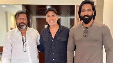 Video: Akshay Kumar lands in Hyderabad, what's cooking?
