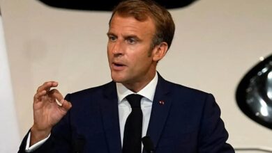 Photo of French President Emmanuel Macron