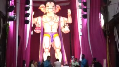 Telangana: Pahelwan Ganesh Pandal celebrates 45 years in Hyerabad's Begum Bazar