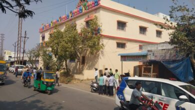 explosion near parja pathi temple in mailardevpally causes panic