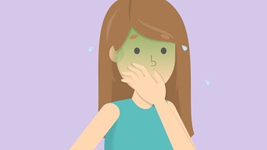 Around 40 students of Sri Chaitanya Techno School in Chintal fall sick after smelling the pungent smell emanating after strong acid was used to clean classrooms.