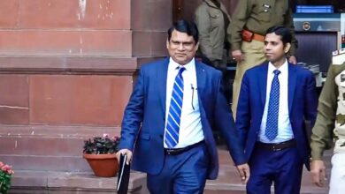 New Delhi: Bangladeshs Deputy High Commissioner Md. Nural Islam leaves from the South Block after he was summoned by the Ministry of External Affairs over border-related issues, in New Delhi, Monday, Jan. 13, 2025.