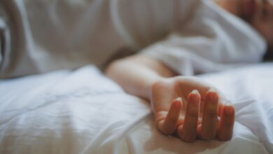 Representational Image of woman lying dead