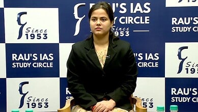 The image displays a picture of 2025 UPSC topper Shakti Dubey