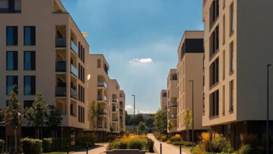 Representational photos of buildings.