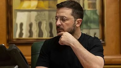 Ukraine President Volodymyr Zelenskyy