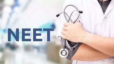 The image displays a representational picture of NEET