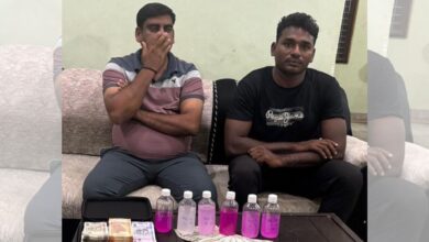 Inspector Bhukya Rajesh and Constable Daravath Ravi