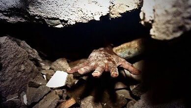 Building colllapse (Senthil from PTI )