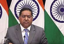 The image of Ministry of External Affairs spokesperson Randhir Jaiswal.