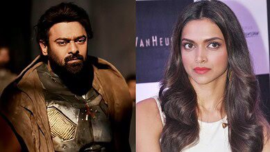 Prabhas and Deepika Padukone
