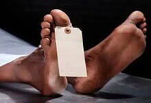 An image of a dead body used for representational purpose