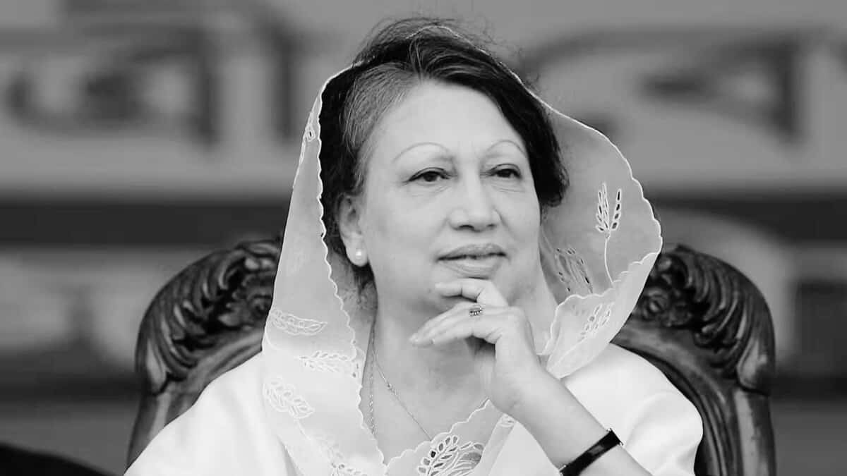 Former Bangladeshi PM the late Khaleda Zia