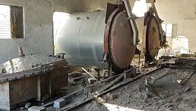 Blast in a cement factory in Suryapet