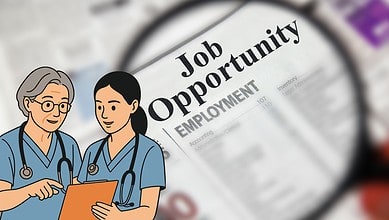 Medical job opportunities, healthcare employment, nursing and doctor job listings.