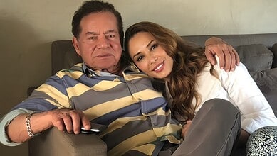 Salim Khan and Iulia Vantur