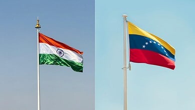 India expresses concern over developments in VenezuelaIndia and Venezuela flags