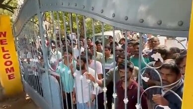 Youth protest over pending Job Calendar notifications in Hyderabad