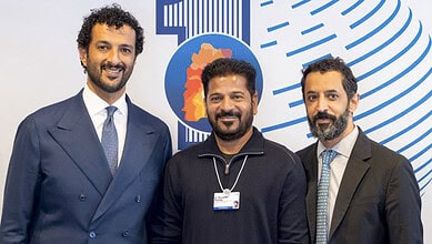 Revanth Reddy at WEF in Davos