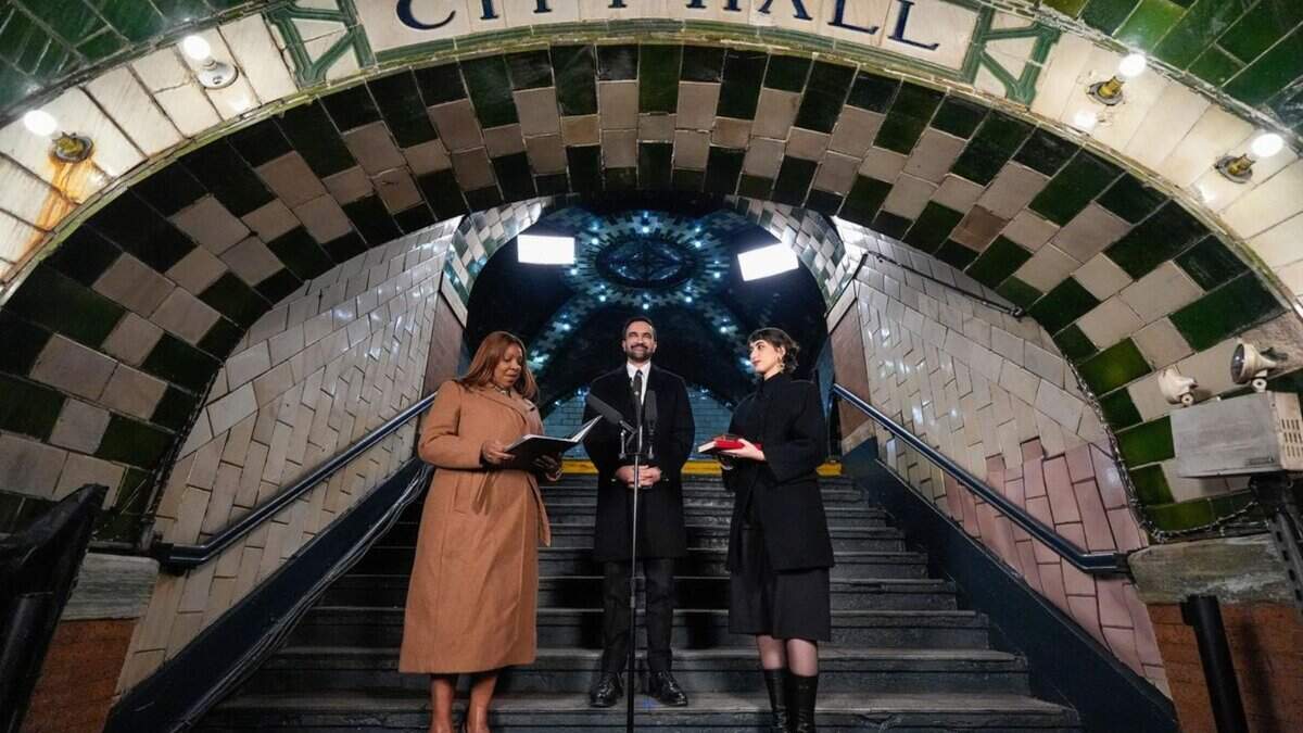 Zohran Mamdani takes New York Mayor oath on Quran