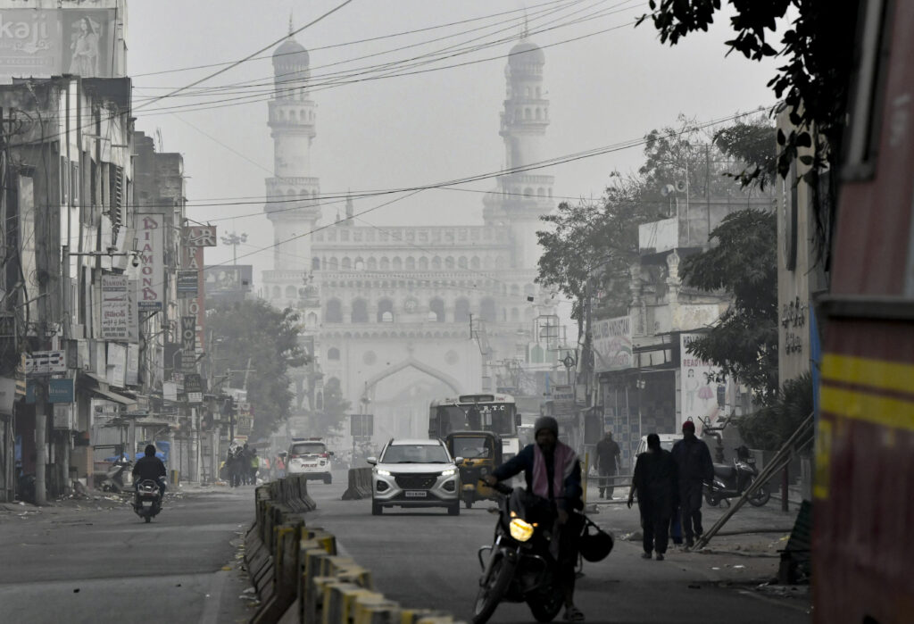 Winter day in Hyderabad