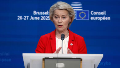 European Commission President Ursula von der Leyen (Source AP)