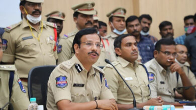 Hyderabad City Police Commissioner VC Sajjanar