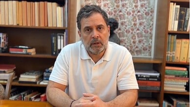 Congress leader Rahul Gandhi