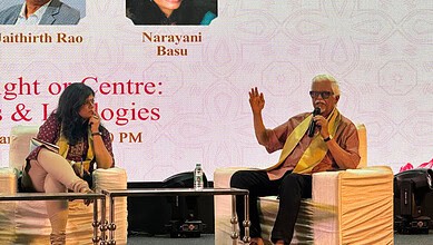 Sanjaya Baru at Hyderabad's History Lit Fest