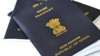 An image of Indian Passports used for representational purposes