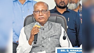 Telangana BC Commission Chairman G Niranjan