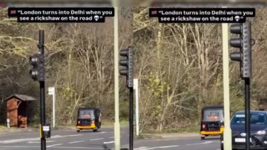 An auto rickshaw spotted in London
