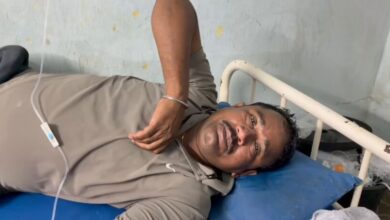 Balakrishna receives treatment after consuming Almond milk in Srikakulam
