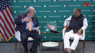 RSS leader Datttreya Hosabale in a meeting