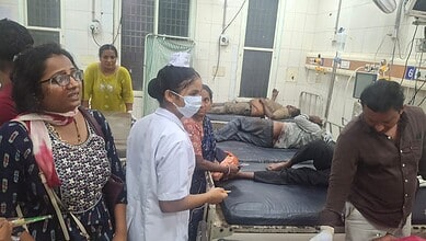 Three killed, seven injured as APSRTC bus rams stationary lorry in Visakhapatnam