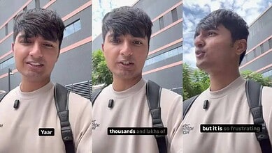 Bengaluru techie says 4 km office commute took 45 minutes amid traffic chaos