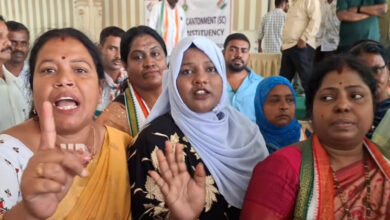 Congress workers claim BJP workers harassed them, forced them to chant Jai Shri Ram