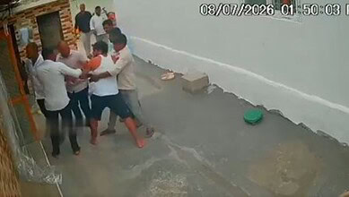 The families of the couple fight in Medak