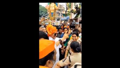 Ganesh procession in Hyderabad