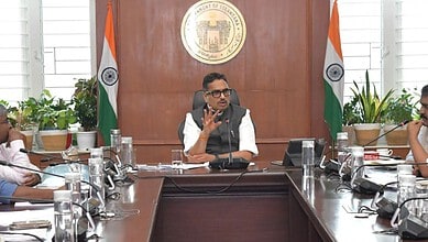 Telangana Chief Secretary discusses paddy procurement issues with officials.