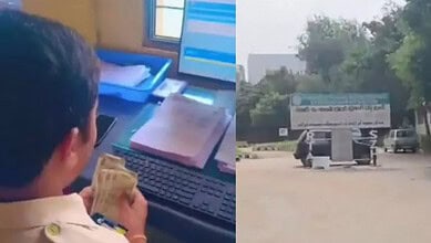 Constable counts cash in RTO