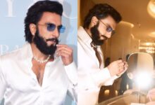 Ranveer Singh spotted wearing diamond necklace, check price