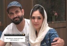 Irfan Pathan's wife Safa Mirza finally reacts to trolls