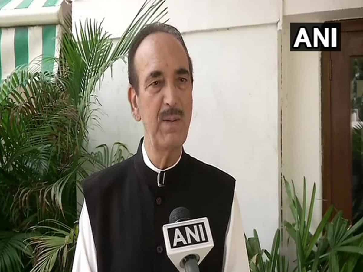 Congress leader Ghulam Nabi Azad tests positive for COVID-19