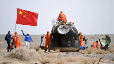 Chinese astronauts return to Earth after record 6 months on space station