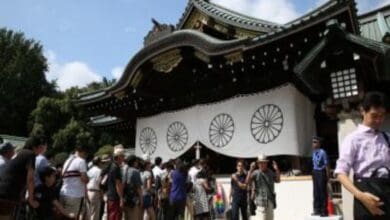 Over 100 Japanese lawmakers visit war-linked Yasukuni Shrine