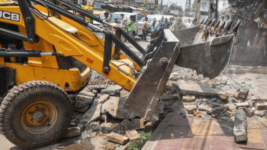 DDA's anti-encroachment drive continues in Mehrauli for 2nd day