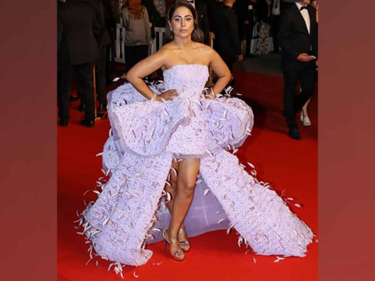 Hina Khan's ravishing looks at Cannes 2022 [Photos]