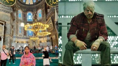 Trending pics: Sara Ali Khan visits Hagia Sophia mosque, Hrithik-Sussanne reunite & more